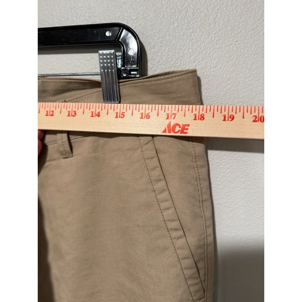 Banana Republic Mens 35x30 Straight Fit Chino Pants Khaki Tan Cotton RN 54023